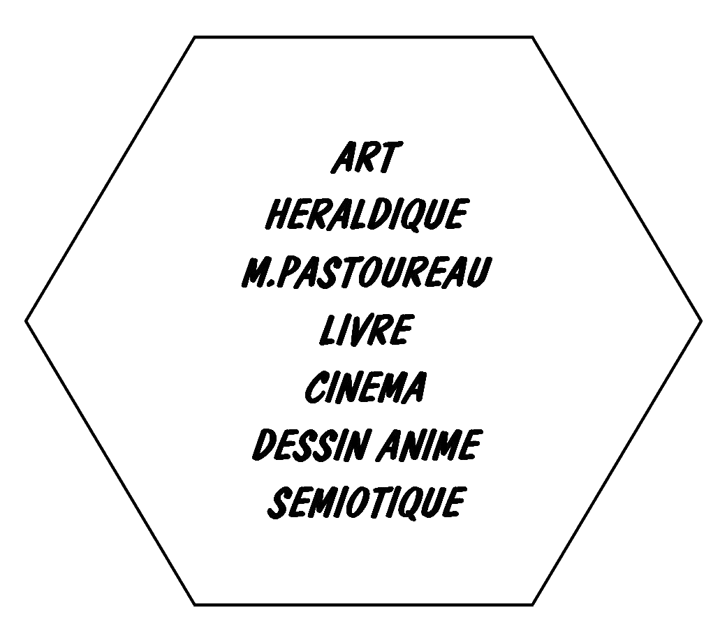 hexagone blog art héraldique michel pastoureau cinema semiotique